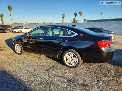 2015 Chevrolet Impala Ls VIN 2G11X5SL6F9163960 фото 2