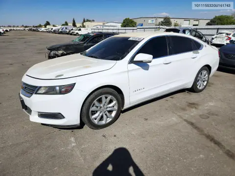 1G1115S32GU161743 — 2016 Chevrolet Impala, Задняя часть, фото до ремонта