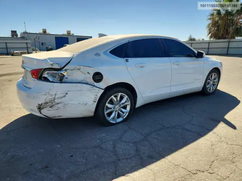 2016 Chevrolet Impala Lt VIN 1G1115S32GU161743 фото 3
