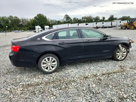 2016 Chevrolet Impala Lt VIN 2G1105SA6G9161758 фото 3