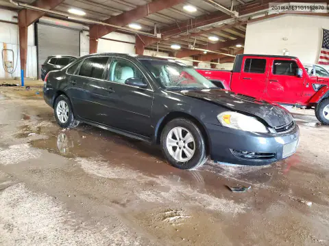 2016 Chevrolet Impala Limited Ls VIN 2G1WA5E31G1152870 фото 4