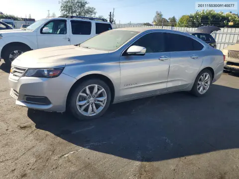 2G1115S30G9140077 — 2016 Chevrolet Impala, Механические повреждения, фото до ремонта