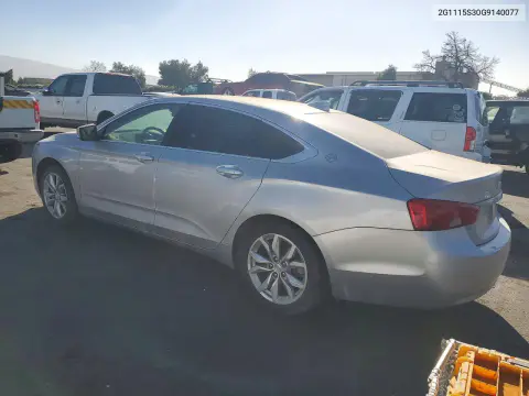 2016 Chevrolet Impala Lt VIN 2G1115S30G9140077 фото 2