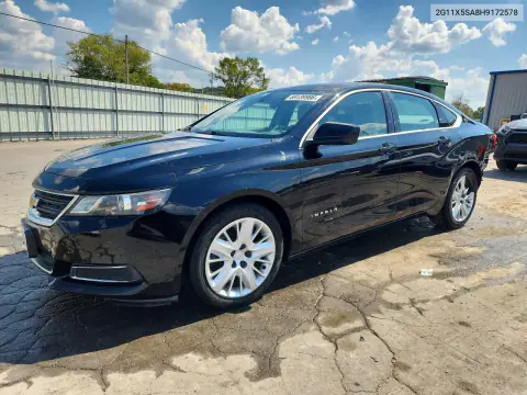 2G11X5SA8H9172578 — 2017 Chevrolet Impala, Задняя часть, фото до ремонта
