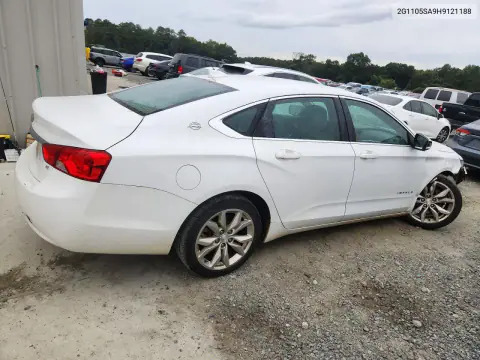 2017 Chevrolet Impala Lt VIN 2G1105SA9H9121188 фото 3