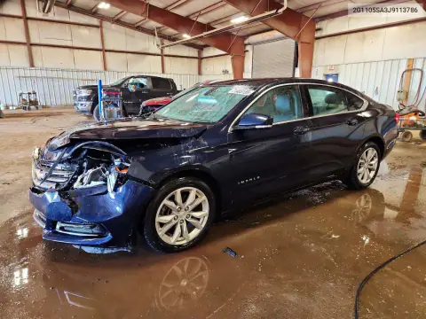 2018 Chevrolet Impala Lt VIN 2G1105SA3J9113786 фото 1