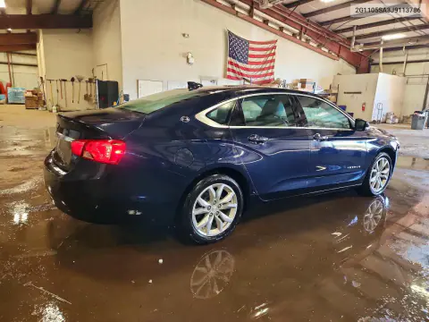 2018 Chevrolet Impala Lt VIN 2G1105SA3J9113786 фото 3