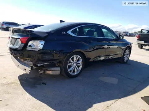 2018 Chevrolet Impala Lt VIN 2G1105S31J9103596 фото 3