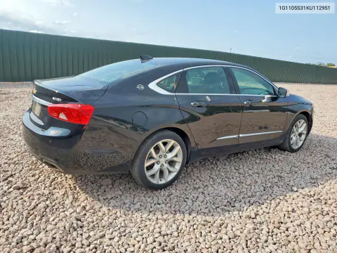 2019 Chevrolet Impala Premier VIN 1G1105S31KU112951 фото 3