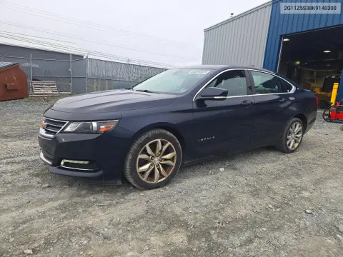 2G11Z5S38K9140300 — 2019 Chevrolet Impala, Мелкие вмятины и царапины, фото до ремонта