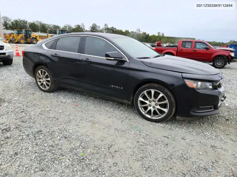 2019 Chevrolet Impala Lt VIN 2G11Z5S33K9112694 фото 4