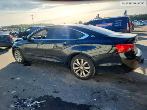 2019 Chevrolet Impala Lt VIN 2G11Z5S37K9110740 фото 2