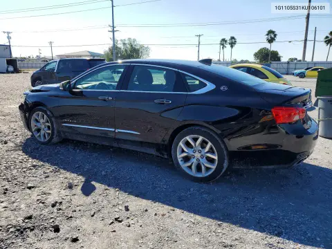 2019 Chevrolet Impala Premier VIN 1G1105S31KU106101 фото 2