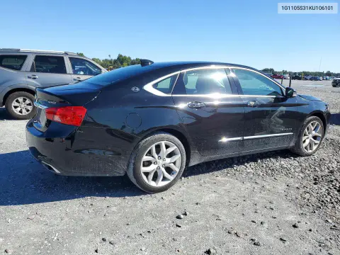 2019 Chevrolet Impala Premier VIN 1G1105S31KU106101 фото 3