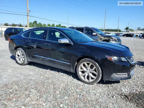 2019 Chevrolet Impala Premier VIN 1G1105S31KU106101 фото 4