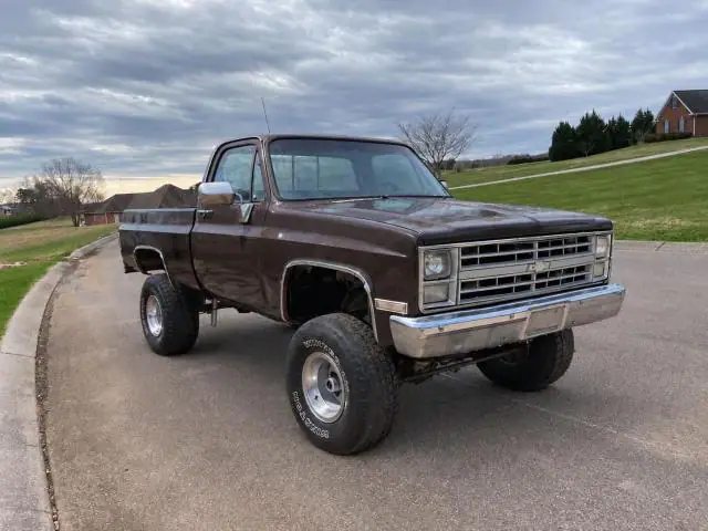 1GCEK14H8EF378478 — 1984 Chevrolet K10, Мелкие вмятины и царапины (Minor Dent/Scratches), фото до ремонта
