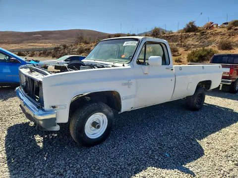1GCEK14H9GJ174384 — 1986 Chevrolet K10, Повреждения со всех сторон (All Over), фото до ремонта