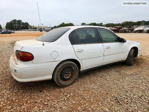 2002 Chevrolet Malibu VIN 1G1ND52J42M577082 фото 3