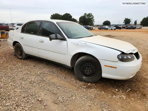 2002 Chevrolet Malibu VIN 1G1ND52J42M577082 фото 4