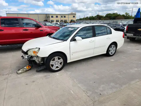 1G1ZT51866F102305 — 2006 Chevrolet Malibu, Передняя часть, фото до ремонта