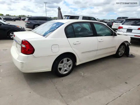 2006 Chevrolet Malibu Lt VIN 1G1ZT51866F102305 фото 3