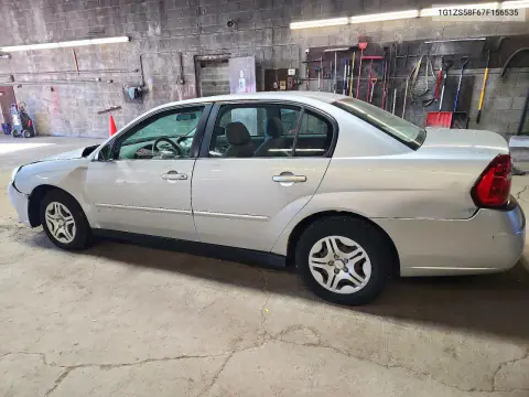 2007 Chevrolet Malibu Ls VIN 1G1ZS58F67F156535 фото 2