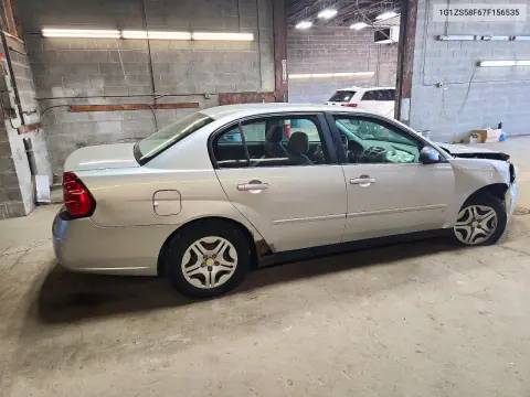 2007 Chevrolet Malibu Ls VIN 1G1ZS58F67F156535 фото 3