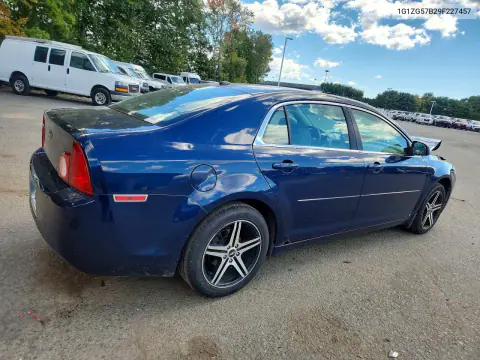 2009 Chevrolet Malibu Ls VIN 1G1ZG57B29F227457 фото 3