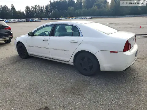 2010 Chevrolet Malibu 1Lt VIN 1G1ZC5EB8AF311821 фото 2