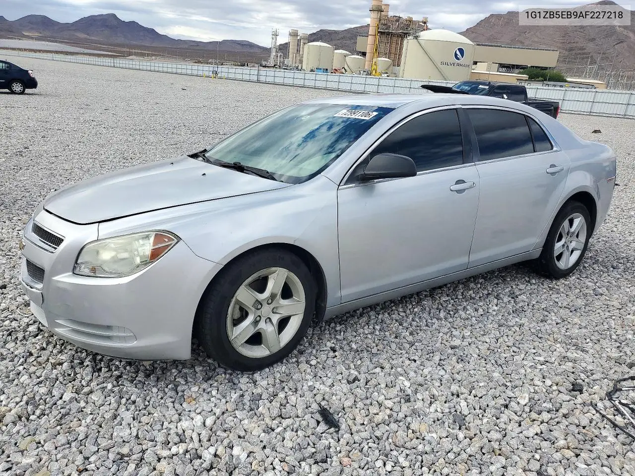 1G1ZB5EB9AF227218 Chevrolet Malibu 2010 — повреждение Передняя часть, фото до ремонта