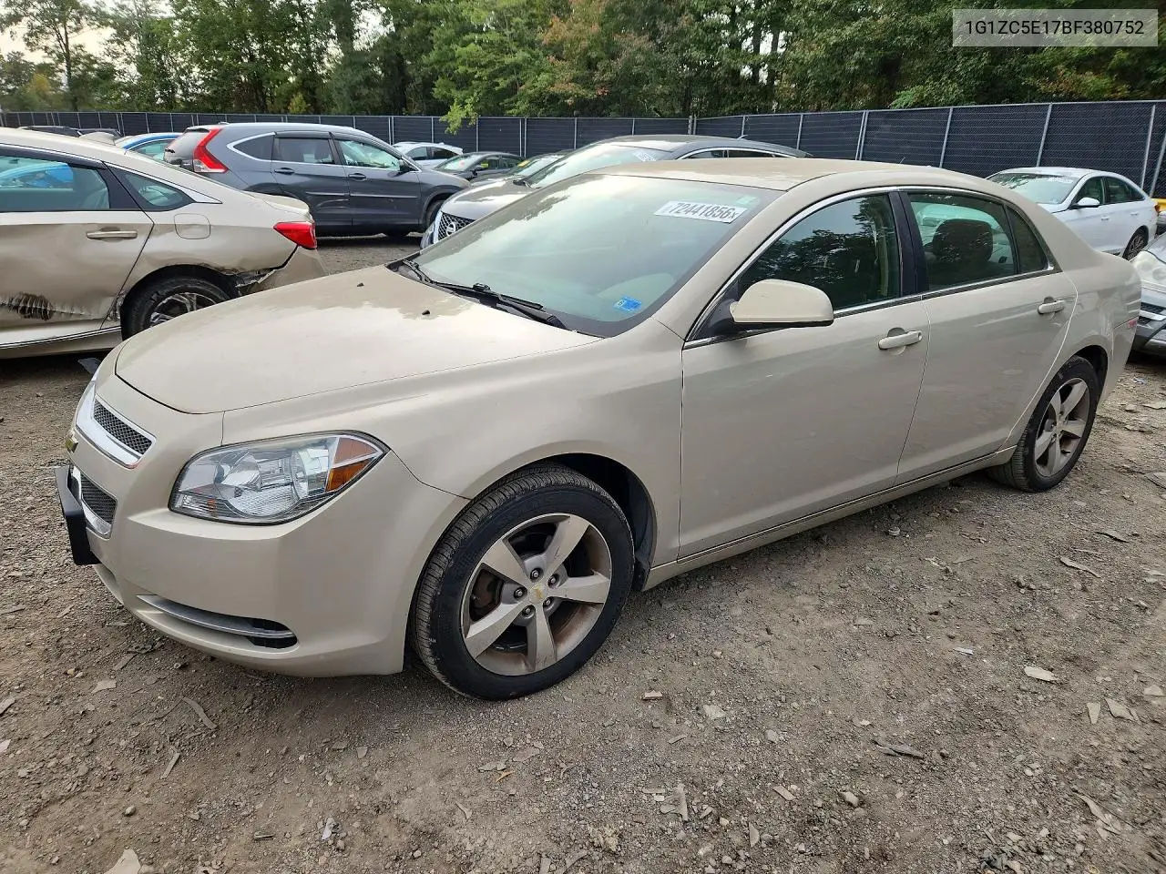 2011 Chevrolet Malibu 1Lt VIN 1G1ZC5E17BF380752 фото 1