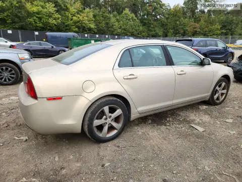 2011 Chevrolet Malibu 1Lt VIN 1G1ZC5E17BF380752 фото 3