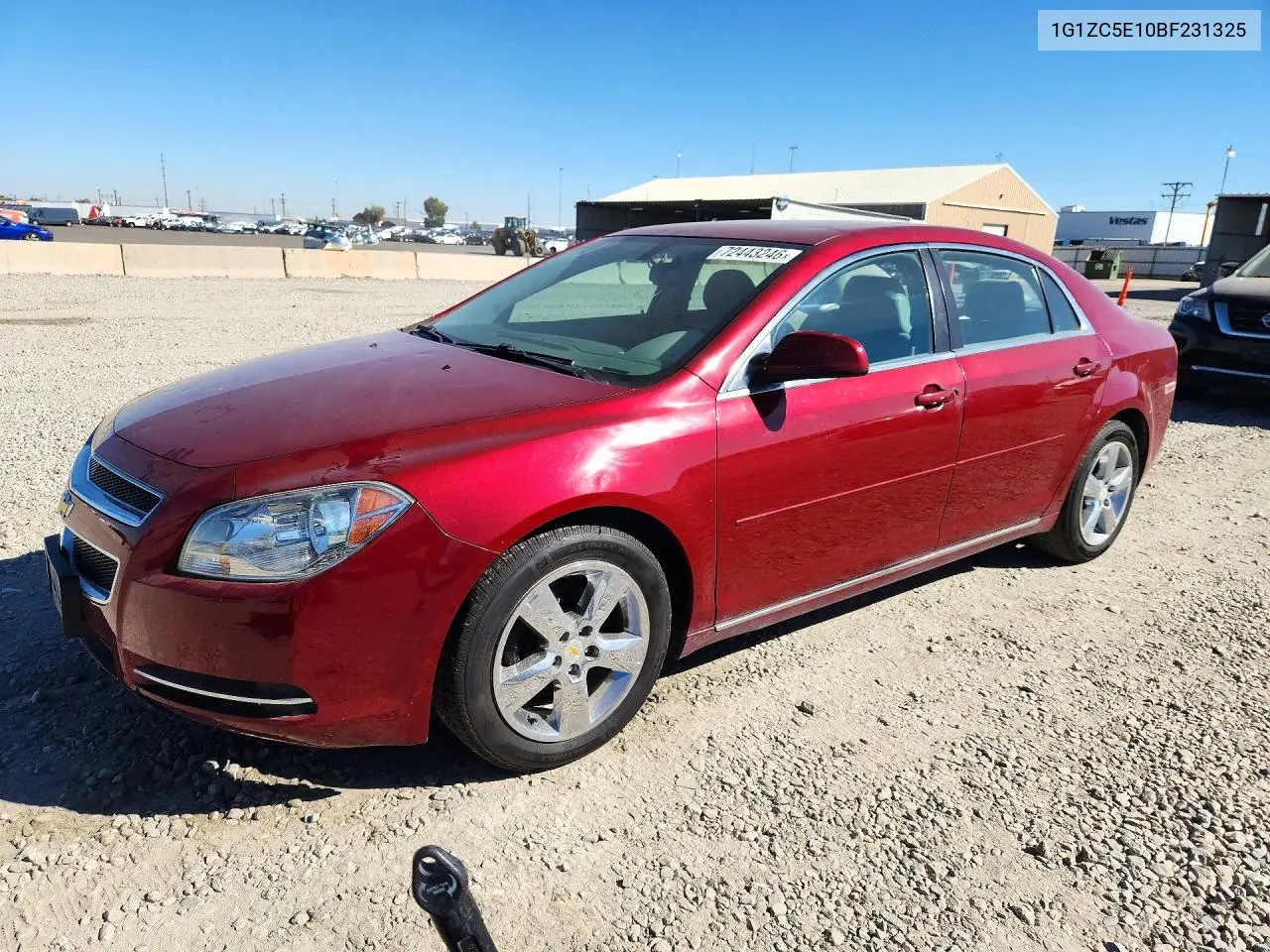 2011 Chevrolet Malibu 1Lt VIN 1G1ZC5E10BF231325 фото 1