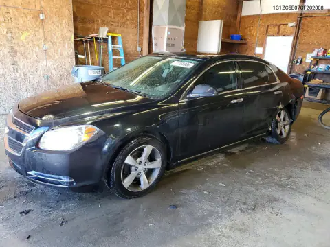 1G1ZC5E07CF202008 — 2012 Chevrolet Malibu, Задняя часть, фото до ремонта