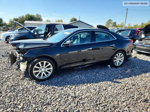 1G11H5SA6DF156538 — 2013 Chevrolet Malibu, Передняя часть, фото до ремонта