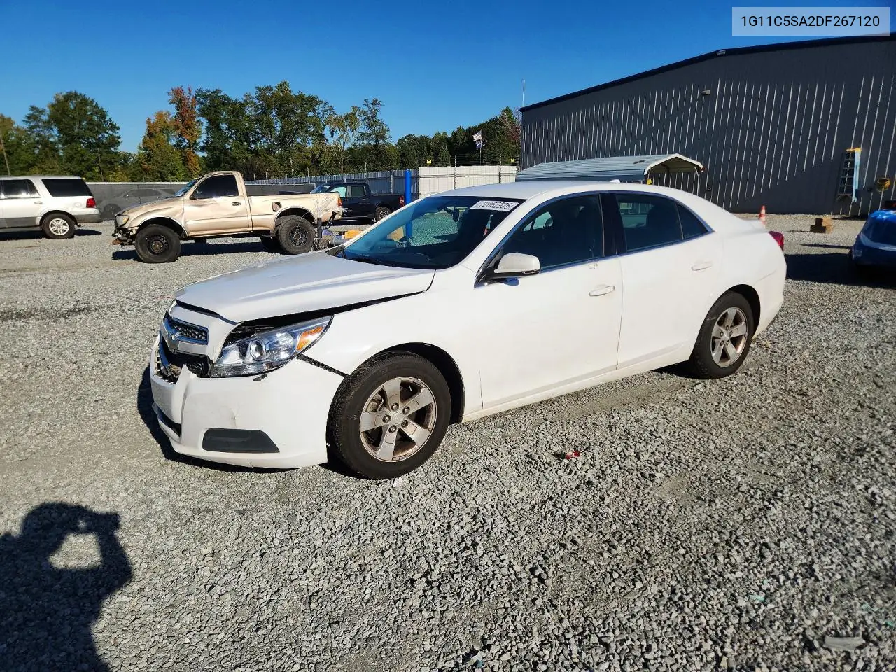 2013 Chevrolet Malibu 1Lt VIN 1G11C5SA2DF267120 фото 1
