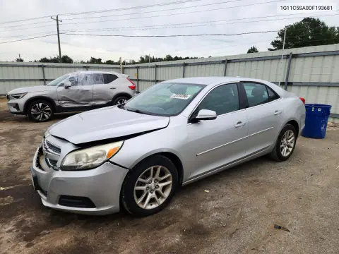 1G11C5SA0DF193681 — 2013 Chevrolet Malibu, Передняя часть, фото до ремонта