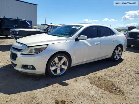 1G11J5SX8EF244923 — 2014 Chevrolet Malibu, Передняя часть, фото до ремонта