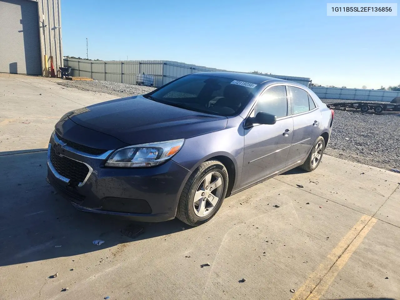 2014 Chevrolet Malibu Ls VIN 1G11B5SL2EF136856 фото 1