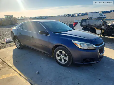 2014 Chevrolet Malibu Ls VIN 1G11B5SL2EF136856 фото 4