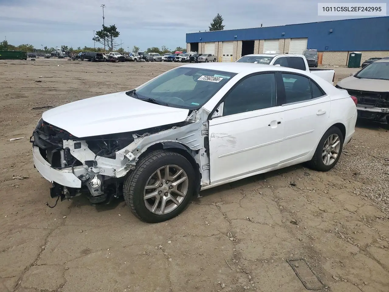 2014 Chevrolet Malibu 1Lt VIN 1G11C5SL2EF242995 фото 1