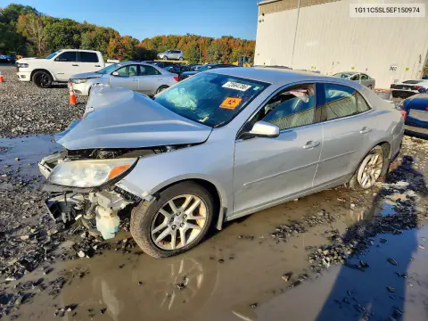 1G11C5SL5EF150974 — 2014 Chevrolet Malibu, Передняя часть, фото до ремонта