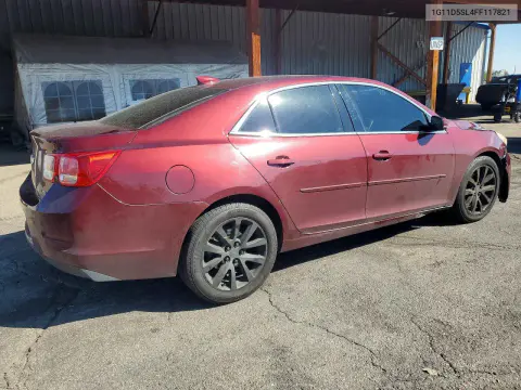 2015 Chevrolet Malibu 2Lt VIN 1G11D5SL4FF117821 фото 3
