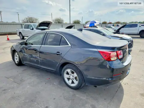 1G11C5SL4FF187130 — 2015 Chevrolet Malibu, фото 2 с аукциона Copart 15.10.2026, Передняя часть