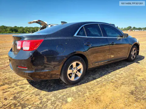 2015 Chevrolet Malibu Ls VIN 1G11A5SL7FF321201 фото 3