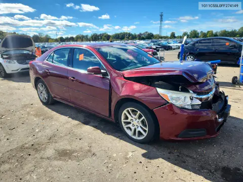 2015 Chevrolet Malibu 1Lt VIN 1G11C5SL0FF274149 фото 4