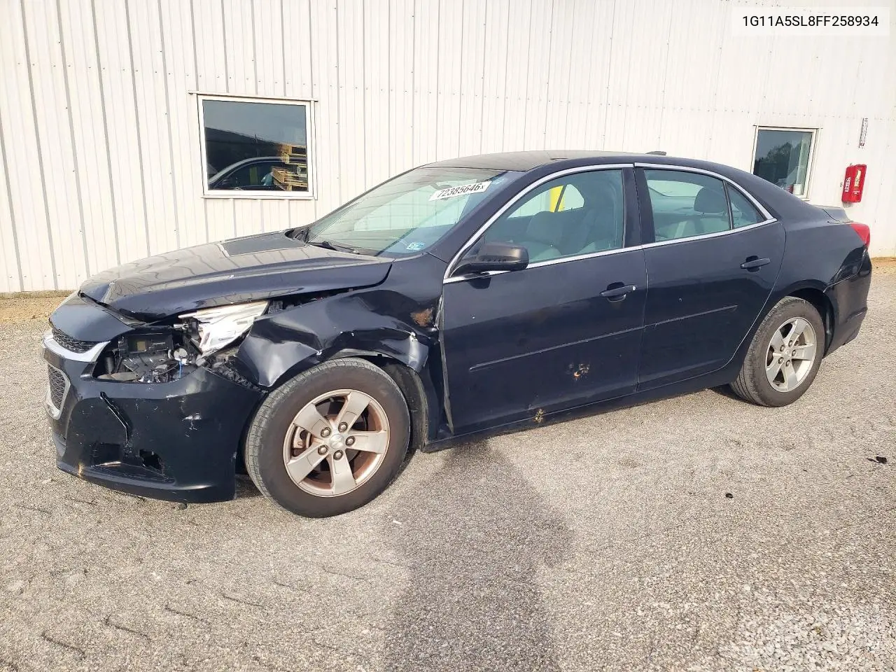 2015 Chevrolet Malibu Ls VIN 1G11A5SL8FF258934 фото 1
