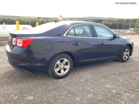 2015 Chevrolet Malibu Ls VIN 1G11A5SL8FF258934 фото 3