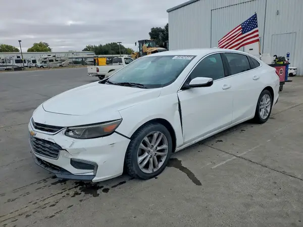 1G1ZE5ST8GF306246 — 2016 Chevrolet Malibu, Передняя часть (Front End), фото до ремонта