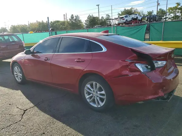 1G1ZE5ST9GF329275 — 2016 Chevrolet Malibu, фото 2 с аукциона Copart, Задняя часть